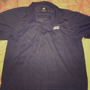 Utah Jazz Basketball Adidas Climacool Polo (XXL)